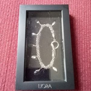 NWOT Liora Chandelier Swarovski 7"Crystal Bracelet